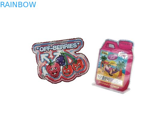 Замок застежка-молнии экстренныйого выпуска форменный Childproof кладет Resealable 3.5g в мешки - мешки доказательства запаха 28g