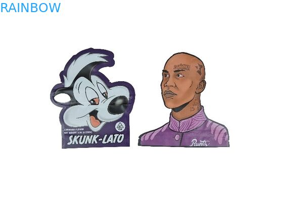 Замок застежка-молнии экстренныйого выпуска форменный Childproof кладет Resealable 3.5g в мешки - мешки доказательства запаха 28g