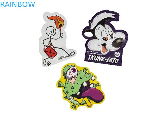 Замок застежка-молнии экстренныйого выпуска форменный Childproof кладет Resealable 3.5g в мешки - мешки доказательства запаха 28g