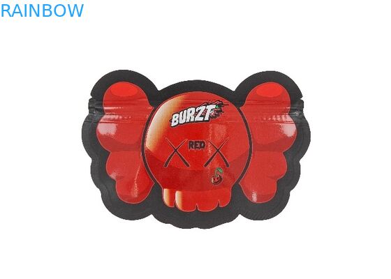 Изготовленным на заказ напечатанная логотипом пластиковая сумка мешка 0.125oz 1oz Ziplock съестная Mylar доказательства запаха