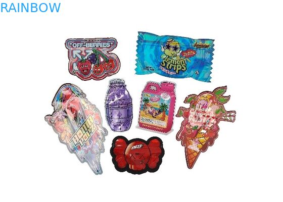 Изготовленным на заказ напечатанная логотипом пластиковая сумка мешка 0.125oz 1oz Ziplock съестная Mylar доказательства запаха