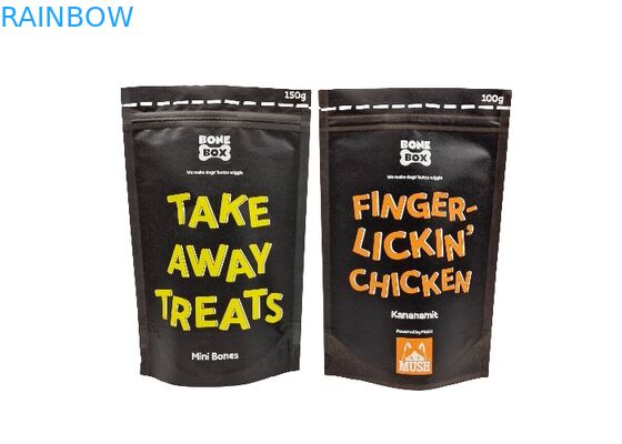 Изготовленная на заказ Biodegradable стойка бумаги Kraft вверх по мешкам пахнет сумками упаковки еды доказательства Ziplock