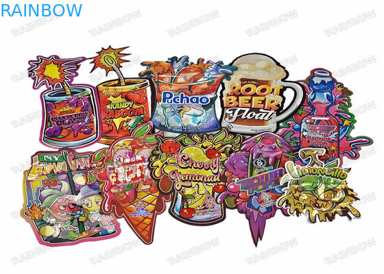 3.5г Пищевая цифровая печать Пищевая упаковка Стоящий пакет Ziplock Запахоустойчивые пластиковые пакеты