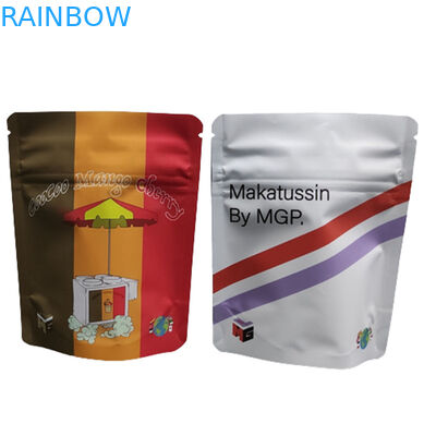 Digital Printing Bag 3.5G 1LB Soft Touch Holographic Pouch High Barrier Smell Proof Child Proof Zipper Stand Up Bags (Смелый сенсорный голографический пакет с высоким барьерным запахом, защищённый от запахов детей)