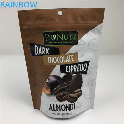 Цена оптовой продажи Настройка печати Закрытие циппа Сушеные упаковочные пакеты для пищевых продуктов влагостойкие фольговые пакеты