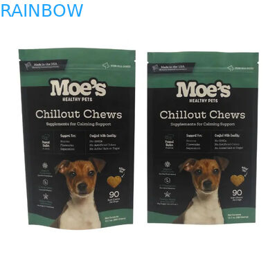 Торба с рюкзаком для домашних животных в цветах CMYK для долговременного хранения пищи для домашних животных