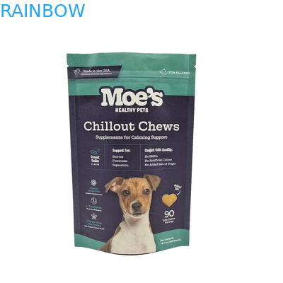 Торба с рюкзаком для домашних животных в цветах CMYK для долговременного хранения пищи для домашних животных