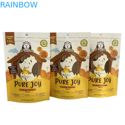 Подъемный пакет для пищи для домашних животных идеально подходит для упаковки пищи для домашних животных