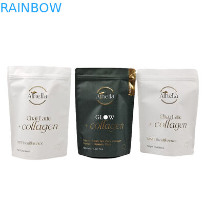 Настраиваемый влагонепроницаемый пакет из крафт бумаги с горячим штампованием