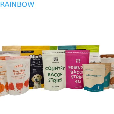 Оптовая продажа на заказ Биоразлагаемая высококачественная kraft бумага перерабатываемая Doypack пищевой класс Ziplock пластиковый пакет