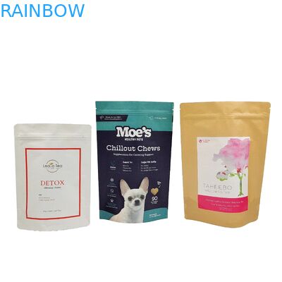 Заказ Ziplock Мат биоразлагаемые пакеты Алюминиевая фольга перезагружаемая пищевая каша Кофейные бобы Чайные орехи Snack Doypack