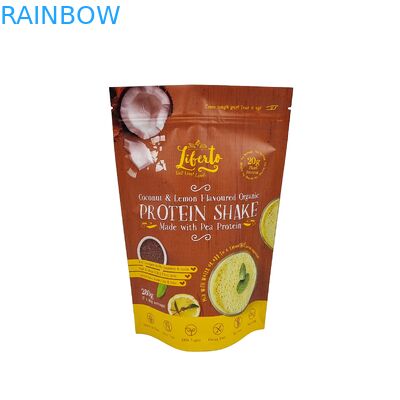 Заказ напечатанная алюминиевая фольга Ziplock пластиковые пакеты для порошковой упаковки Ziplock Stand Up Pouch