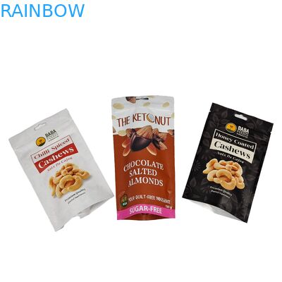 Кашью Нокс Пищевой класс Zipper Bag Стоять Алюминиевая фольга Пластиковая сумка Zipper Mylar Bag