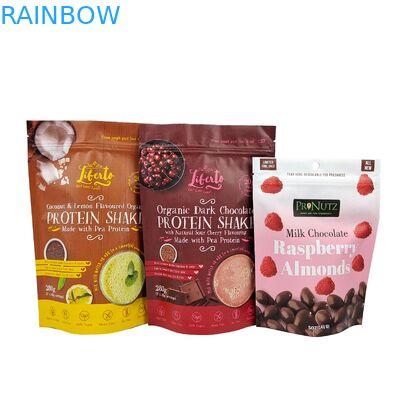 Кашью Нокс Пищевой класс Zipper Bag Стоять Алюминиевая фольга Пластиковая сумка Zipper Mylar Bag