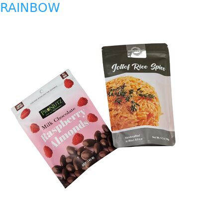 Кашью Нокс Пищевой класс Zipper Bag Стоять Алюминиевая фольга Пластиковая сумка Zipper Mylar Bag