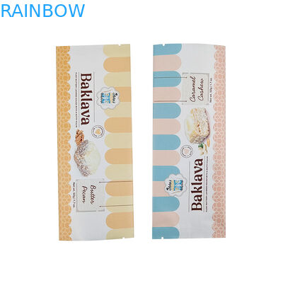 Оптовая продукция для пищевых продуктов на заказ Печатная плоская сумка сумка упаковка Низкий MOQ Биоразлагаемая сумка