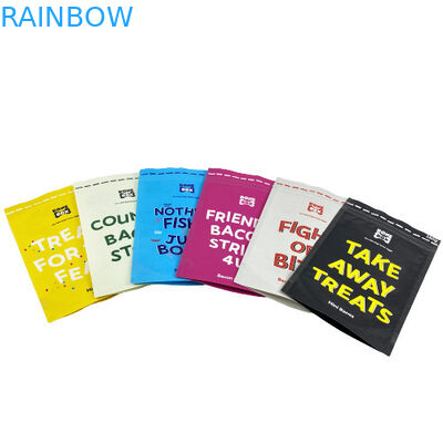 Пищевые пакеты из бумаги Kraft Biodegradable Ziplock Stand Up Packaging