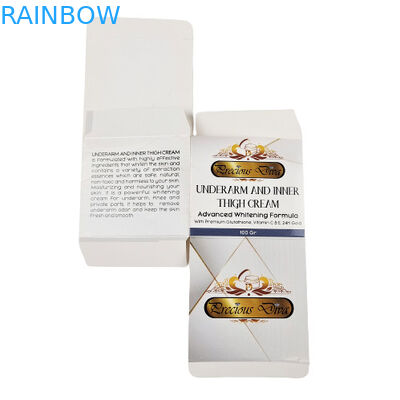 Кастомизированная бумажная картонная крема для лица упаковочная коробка Подарочные коробки Уход за кожей Косметика Бумажная коробка со своим логотипом