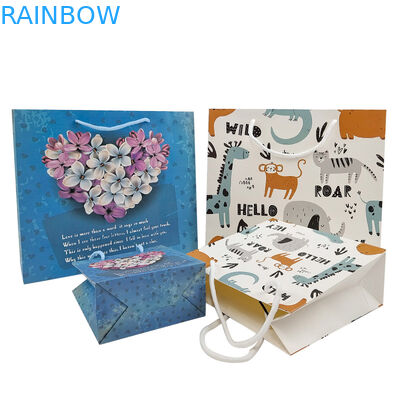 Настройка упаковки Бумажная Kraft сумка высокое качество биоразлагаемый торговый пакет ткань сумка