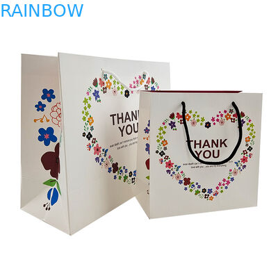 На заказ Ткань упаковка ремесла Коричневые бумажные пакеты Покупательская сумка пищевого качества