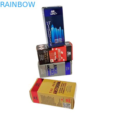 Горячая бумажная коробка для бутылки Вторичная упаковка для защиты и эстетики УФ-эффект