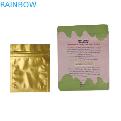 Глянцевая отделка переднее окно Mylar Pouch для конфеты Цветок Ziplock сумка Запахоустойчивый Stand Up Pouch