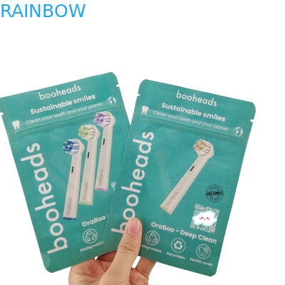 Биоразлагаемая сумка для лосьона для тела ванна соль душ гель упаковка пищевых продуктов мешки Zip Lock Stand Up Pouch