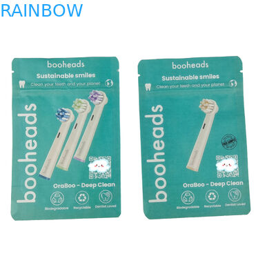 Биоразлагаемая сумка для лосьона для тела ванна соль душ гель упаковка пищевых продуктов мешки Zip Lock Stand Up Pouch