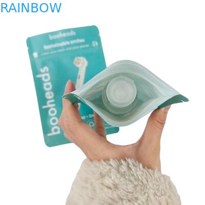 Биоразлагаемая сумка для лосьона для тела ванна соль душ гель упаковка пищевых продуктов мешки Zip Lock Stand Up Pouch