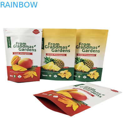 Настраиваемый логотип Kraft Paper Stand Up Pouch Пищевой класс биоразлагаемый запахоустойчивый мешок с логотипом