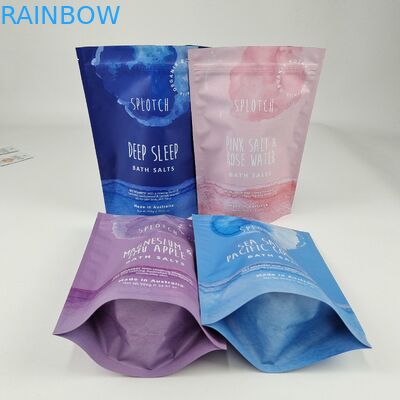 500 шт. 1000 шт. Низкий объем Zipper Lock Food Candy Packaging Custom Digital Printing Reseal Stand Up Pouch