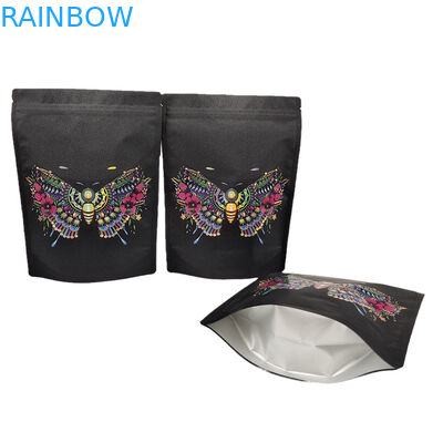 Горячая продажа на заказ Стоять на огне без запаха сумки с логотипом Цифровая печать Биоразлагаемые перезапускаемые сумки Майлар