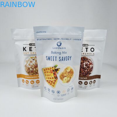 Логотип из алюминиевой фольги для пищевых продуктов съедобная упаковка перезапечатываемая запахоустойчивая влагостойкая подъемная сумка