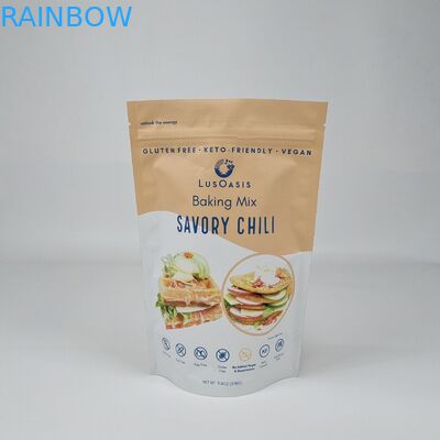 Специализированная печать Теплозащищенный пластиковый пакет для упаковки орехов Конфеты Шоколадный чай Кофе упаковка Stand Up Pouch