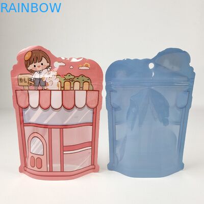 Гравюра печать матовый печатный Mylar Стоять вверх мешок упаковочный пакет Тепло перезамыкается изюминка легкий срыв Notch Ziplock мешки