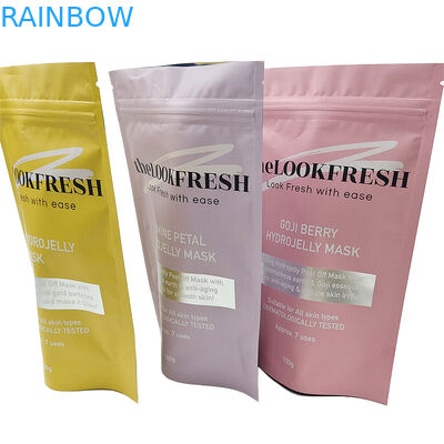 500г на заказ Stand Up Pouch Zipper Plastic Package Bag для носков