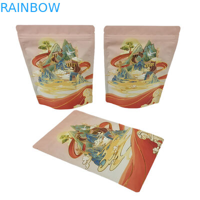 Самый продаваемый на заказ мягкий контактный пакет Майлар Стоять Алюминиевая фольга 3,5г Запахоустойчивый Белок Кофе Специи Мука Упаковка По