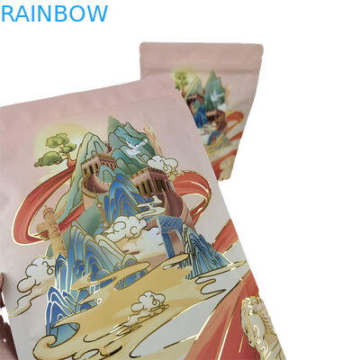 Самый продаваемый на заказ мягкий контактный пакет Майлар Стоять Алюминиевая фольга 3,5г Запахоустойчивый Белок Кофе Специи Мука Упаковка По