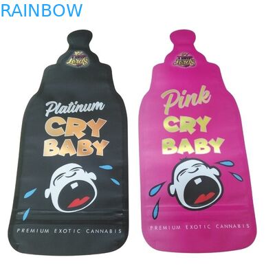 Напечатанный на заказ детский герметичный герметичный голографический мешок 3,5 г специальной формы