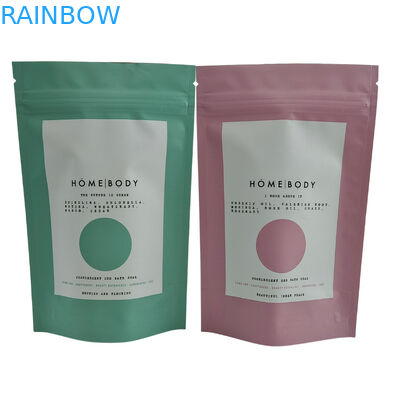 Настраиваемая упаковка Стойкость мешок Mylar Zipper мешок Алюминиевая фольга для очистки ванны Соль упаковки