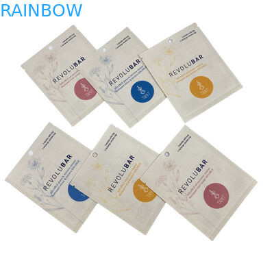 Настройка водонепроницаемая биоразлагаемая Pla Kraft бумажная рюкзак Ziplock сумка рюкзак Stand Up Pouch