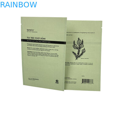 Заказная упаковка водонепроницаемые биоразлагаемые пластиковые пакеты из алюминиевой фольги Zip Lock Flat For Coffee