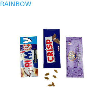 Печать логотипов на заказ Мюларные пакеты одноразовые пакеты из алюминиевой фольги Медовые конфеты Пакеты из шоколадной батончики