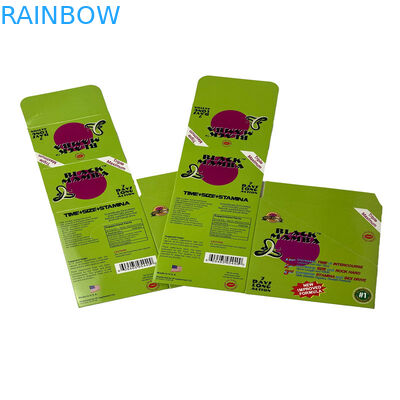 Black Mambar Секс- таблетки Опаковка Black Panther Пузырь карты Опаковка