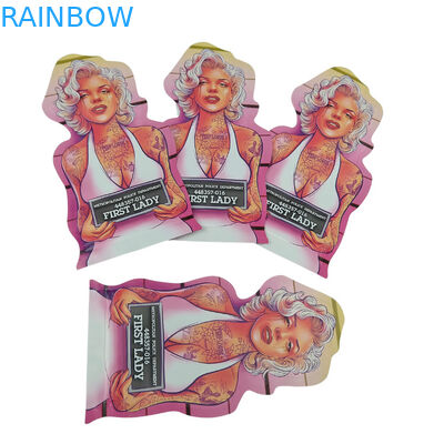 Форма на заказ Mini Mylar Bag 1g 3.5g 7g 14g 28g Гриб детский устойчивый к запаху Soft Touch Cali Pack Mylar Bag