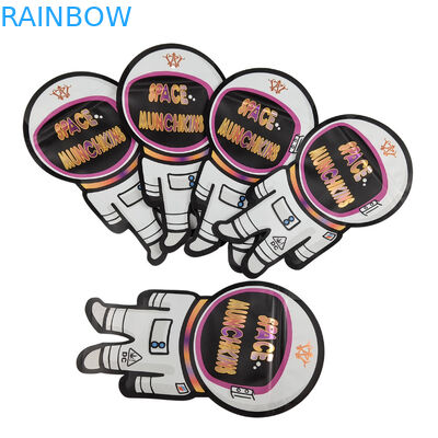 Напечатанный на заказ 3.5g 7g 14g Stand Up Pouch Gummy Edible Packaging Mylar Алюминиевая фольга Устойчивая к детям Zip Lock Bags