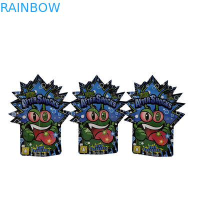 Заказ печать упаковка дизайн запахопроницаемый мешки перезамыкаемые хранилища продуктов питания 3,5г закуски мешки пластиковые упаковки Mylar мешки