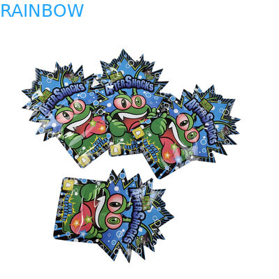 Заказ печать упаковка дизайн запахопроницаемый мешки перезамыкаемые хранилища продуктов питания 3,5г закуски мешки пластиковые упаковки Mylar мешки