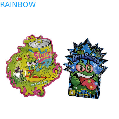 Заказ печать упаковка дизайн запахопроницаемый мешки перезамыкаемые хранилища продуктов питания 3,5г закуски мешки пластиковые упаковки Mylar мешки