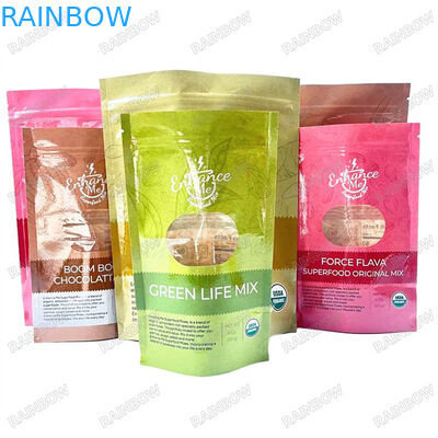 1.Напечатанные на заказ мешки с слезоточивыми оттисками для питательных веществ